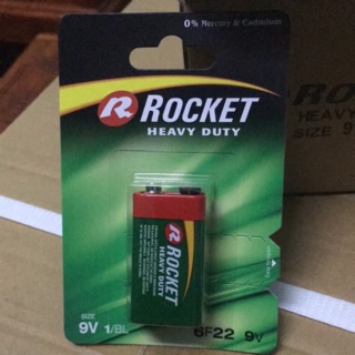 pin 9v ,6f22 rocket