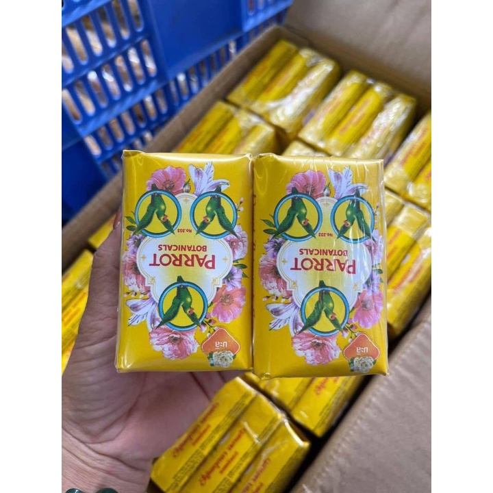 Lốc 6 Bánh Xà Phòng Vẹt Parrot Botanicals Thái Lan 60gr