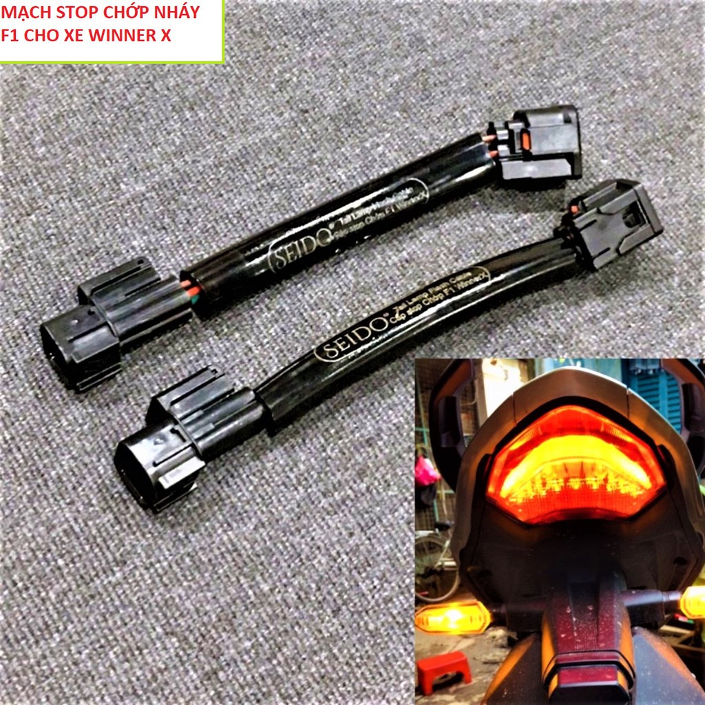 CÁP STOP F1 Winner X . EX 150- mạch Stop chớp F1 winner X, cáp đèn hậu chớp - winX