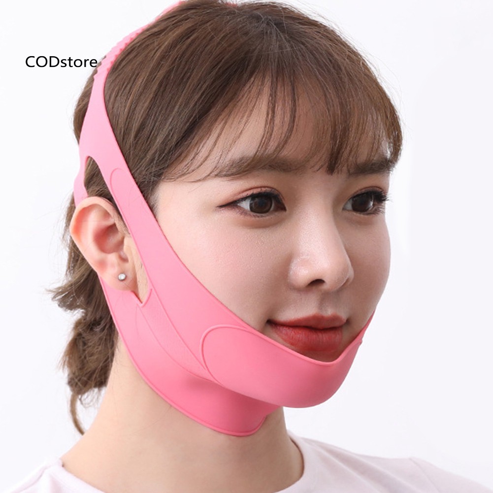Đai đeo mặt nâng cằm khi ngủ tiện lợi