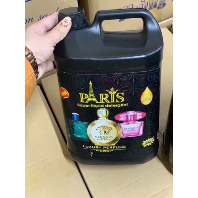 Nước giặt paris loại 5 lít hương hoa Pháp thớm ngát