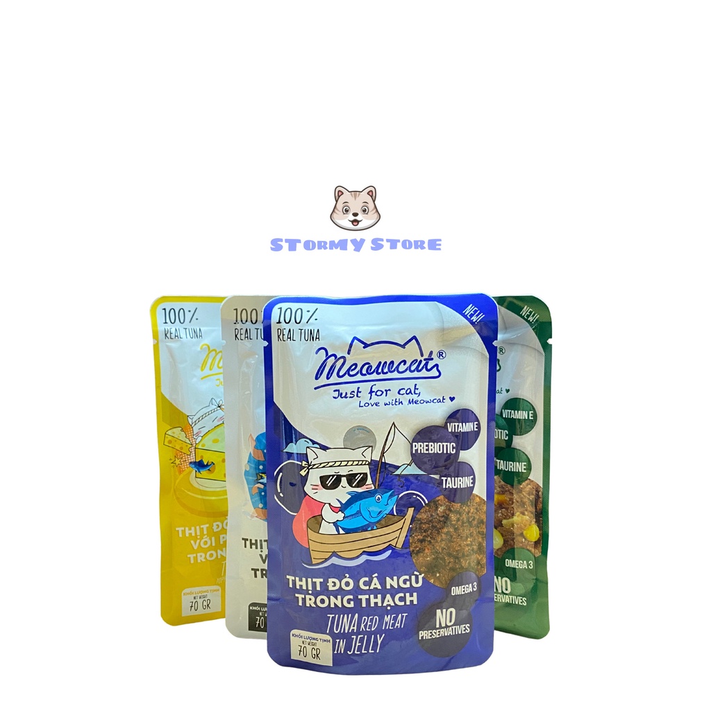 PATE MEOWCAT DÀNH CHO MÈO GÓI 70G