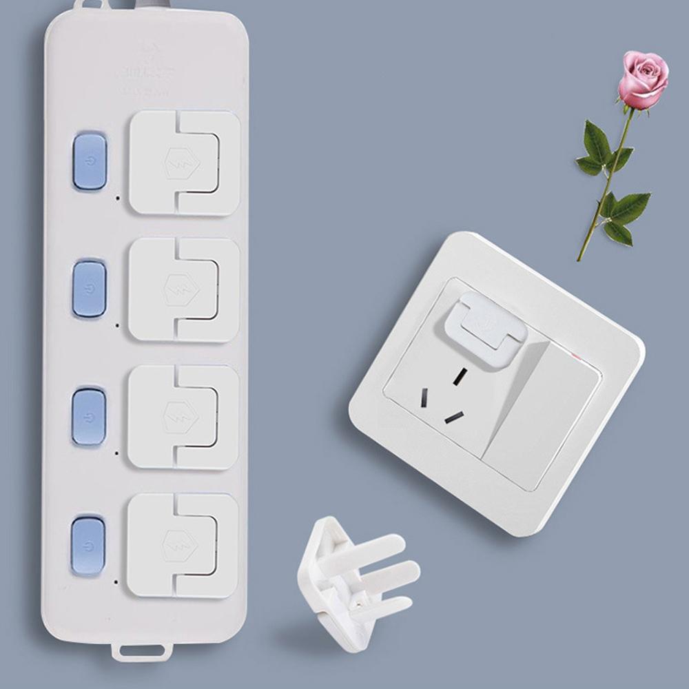 Bộ 20 Nút Nhựa Cắm Điện Bảo Vệ An Toàn Cho Bé Sơ Sinh