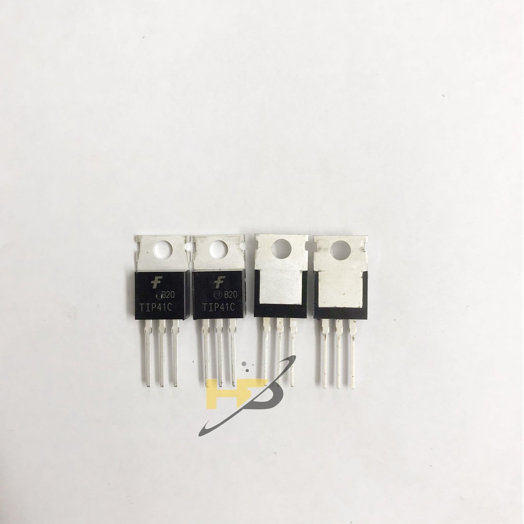 [5 CON] Transistor TIP41C Công Suất NPN TO-220 100V 6A, Linh Kiện Điện Tử