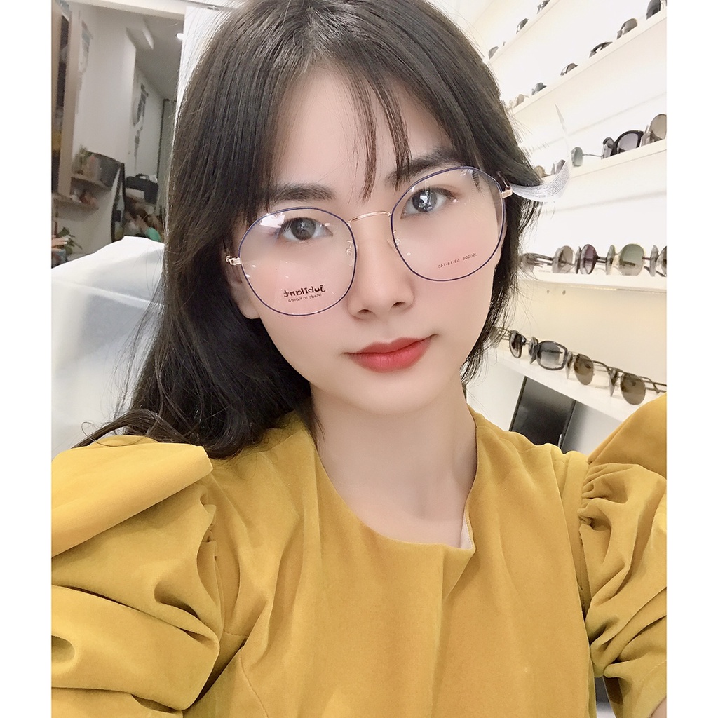 Gọng kính nam nữ thời trang JUBILANT J90008 BL (53-18-140) chính hãng