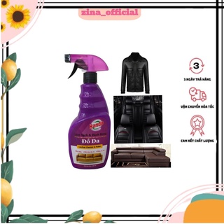 Xịt làm sạch và đánh bóng đồ da Hando 600ml