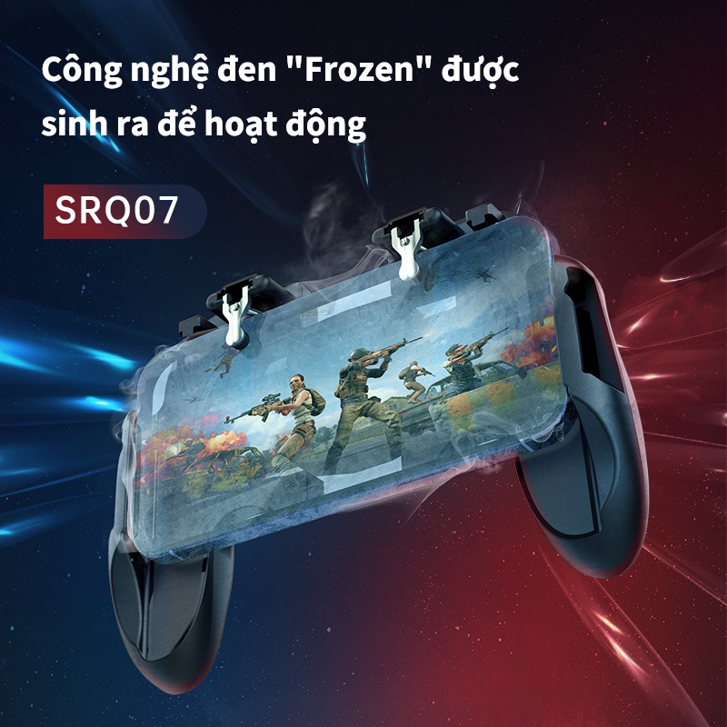 Bộ tản nhiệt điện thoại di động BASIKE SRE07 tay cầm chơi game loại tản nhiệt không ồn ào