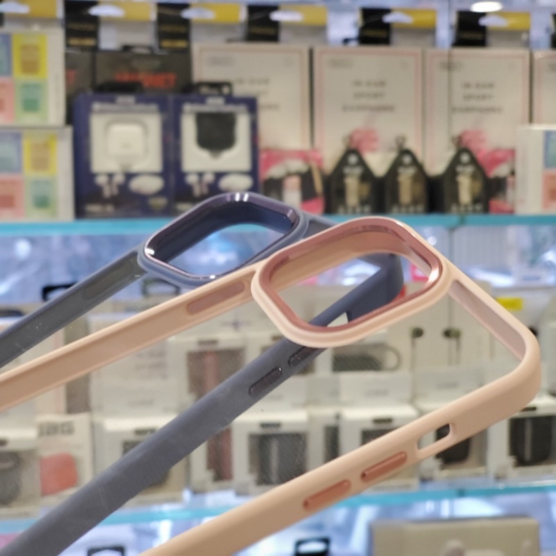 12 Pro Max | 13 | 13 Pro | 13 Pro Max - Ốp IphoneX&M dẻo silicon kẻ chỉ viền bảo vệ camera chống sốc