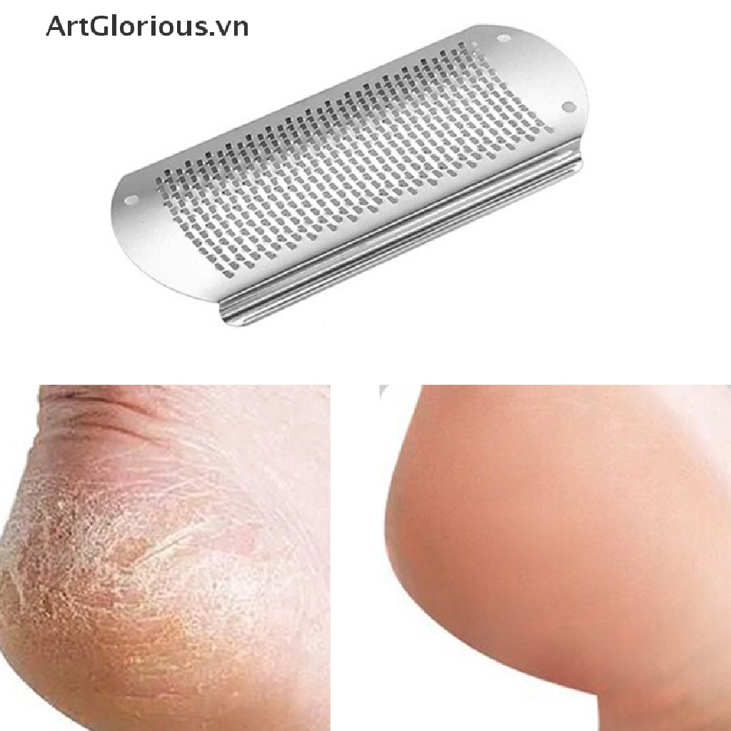 Dụng Cụ Chà Gót Chân Tẩy Tế Bào Chết Bằng Thép Không Gỉ
