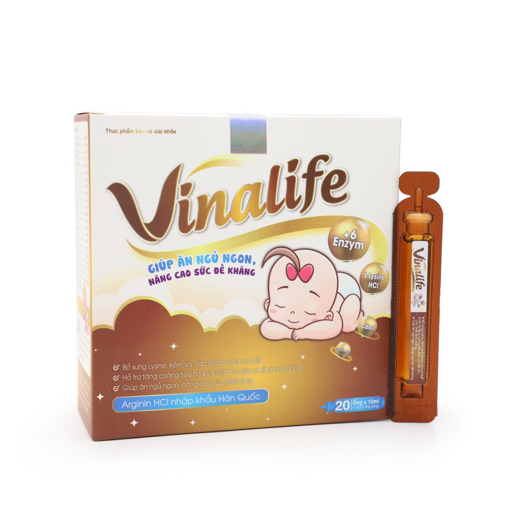 Ống uống Vinalife - Bổ sung vi chất giúp trẻ ăn ngon, tăng cường tiêu hóa ⚡️SK365