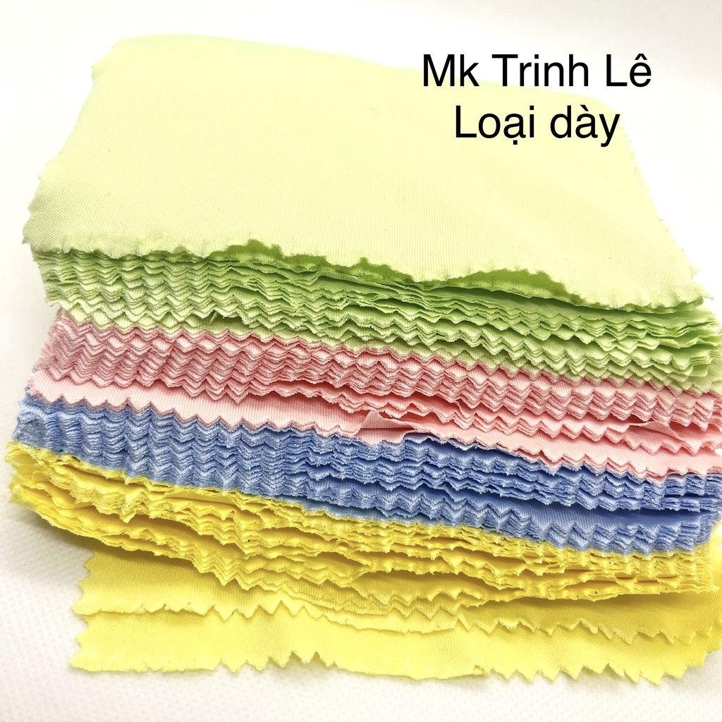 Khăn lau mắt kính cận chuyên dụng dày mịn14.5*13.5- khăn lau điện thoại, lau laptop,..hộp 80 cái