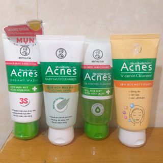 Sữa rửa mặt acnes 100g