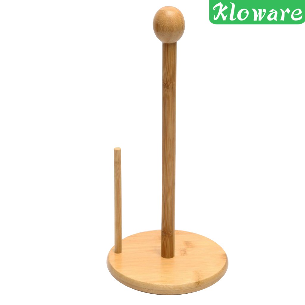 Giá Đỡ Cuộn Giấy Vệ Sinh Bằng Gỗ Tre Tiện Lợi Dành Cho Phòng Tắm