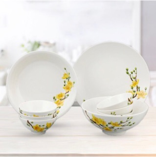 Bộ chén sứ Minh Long - Hoàng Mai (hàng mới 100%)