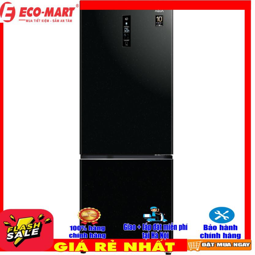 AQR-B348MA.FB Tủ lạnh Aqua Inverter AQR-B348MA(FB) 292 lít(LH Shop giao hàng miễn phí tại Hà Nội)