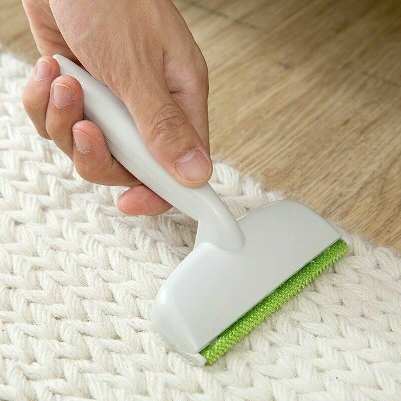 Bàn chải dọn lông thú cưng có tay cầm vệ sinh nhà ở tiện lợi