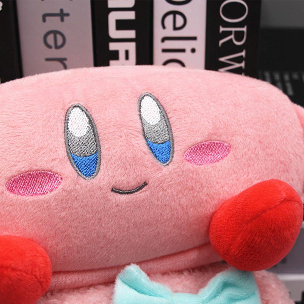 Túi Đựng Mỹ Phẩm Kirby Phủ Lông Họa Tiết Hoạt Hình Kuromi Đáng Yêu