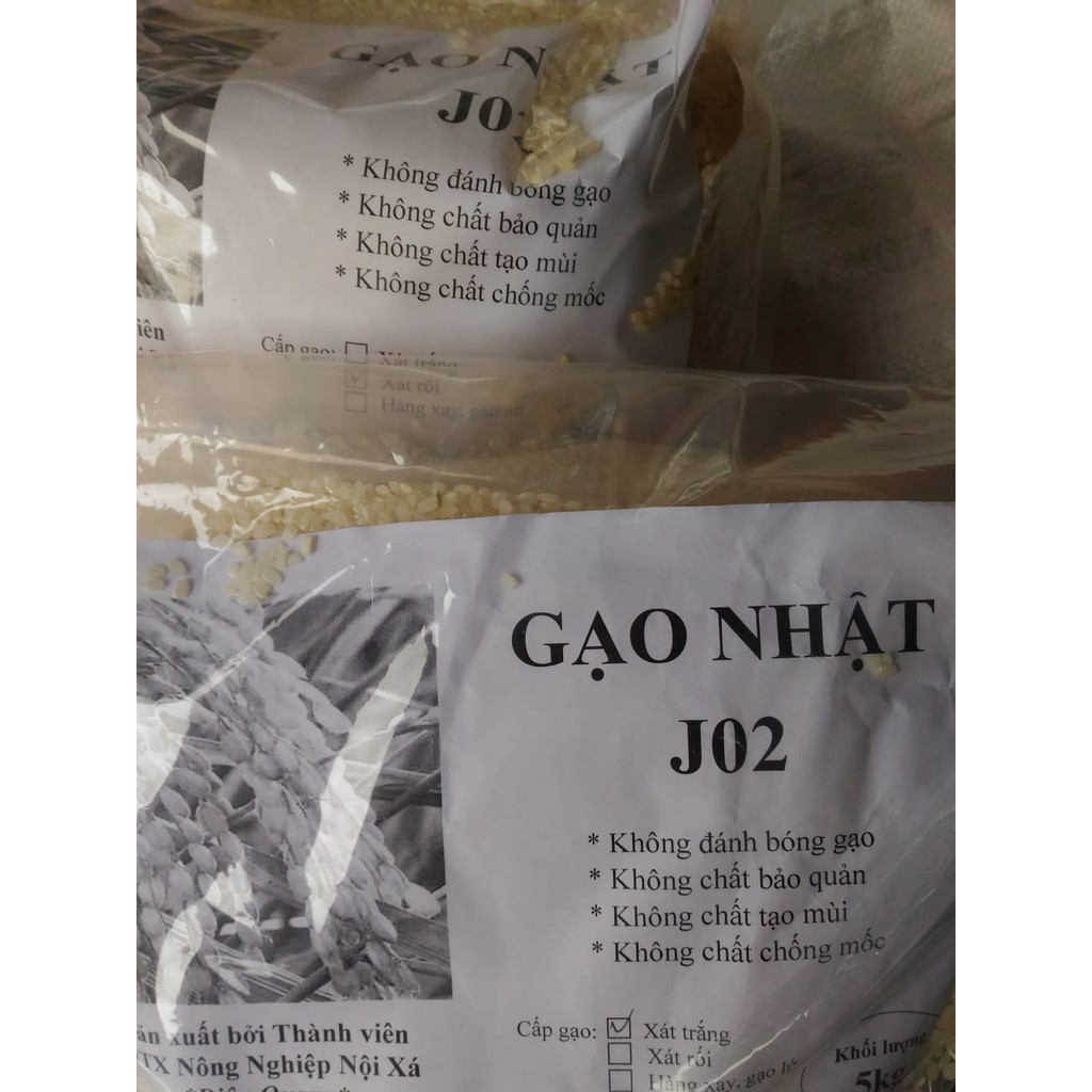 Gạo Nhật J02 túi 5kg | BigBuy360 - bigbuy360.vn