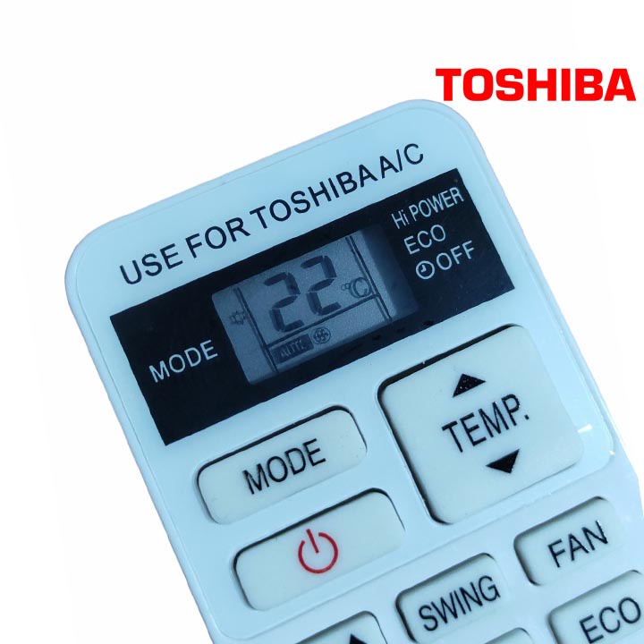 điều khiển điều hoà toshiba remote máy lanh toshia( tặng cặp pin)