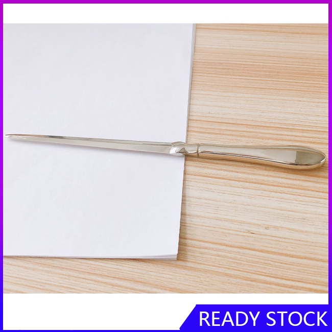 FL【COD Ready】Letter Opener Metal Envelope Opener Paper Cutter Tool