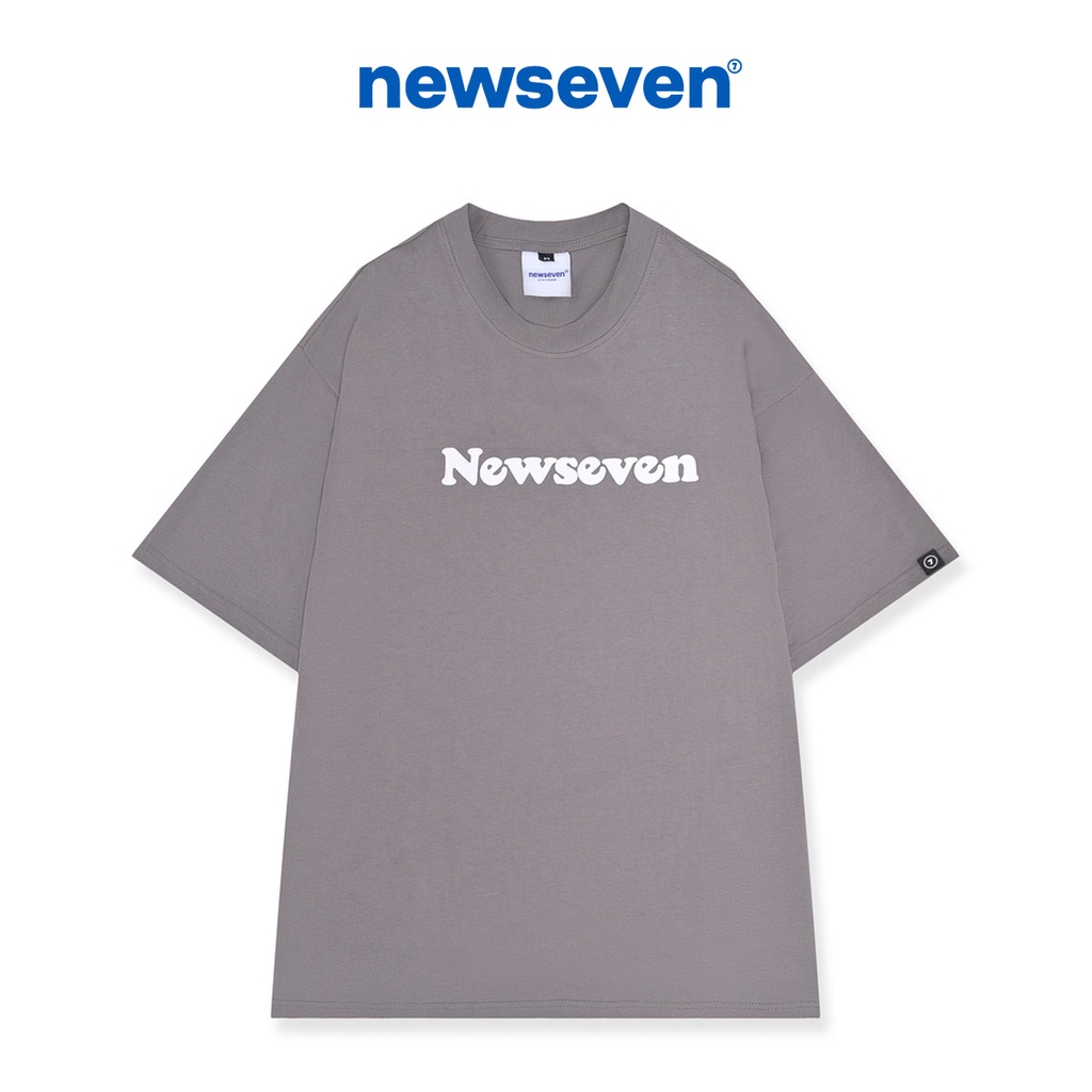 Áo Thun Unisex N7 Newseven TYPO V3 phông tay lỡ nam nữ form rộng Local Brand