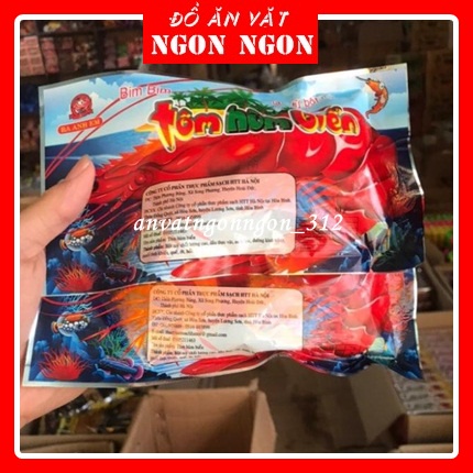 Snack tôm hùm biển siêu cay , độ dai vừa phải gói, đồ ăn vặt cổng trường cực hot