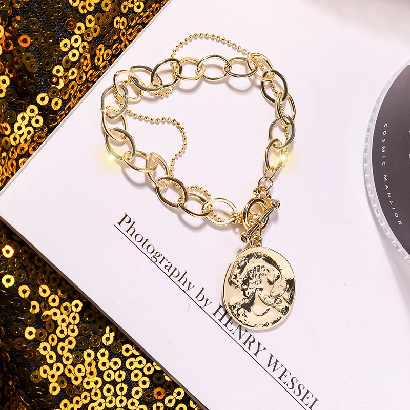 Vòng tay hợp kim dạng dây xích sang trọng | BigBuy360 - bigbuy360.vn