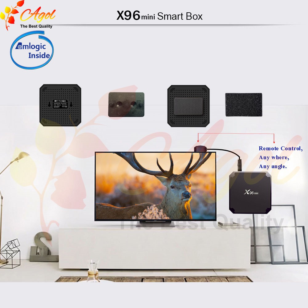 ANDROID TIVI BOX X96 MINI 1G RAM 8G ROM CÀI SẴN ỨNG DỤNG XEM TRUYỀN HÌNH CÁP VÀ PHIM HD MIỄN PHÍ VĨNH VIỂN