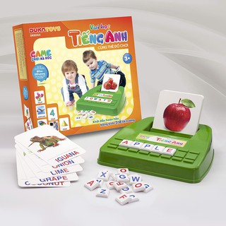 Thẻ đồ chơi vui học tiếng anh DUKA NO.DK81014
