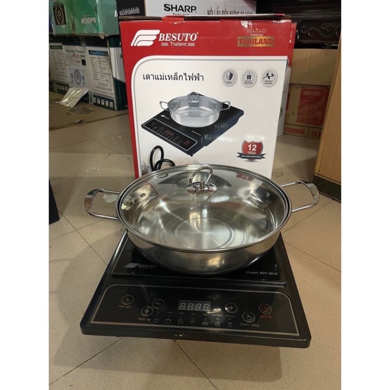 Bếp từ , bếp hồng ngoại Besuto BST-2812 bảo hành 12 tháng