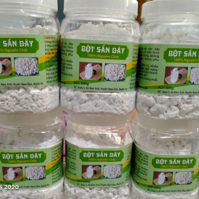 1kg bột sắn dây nhà làm
