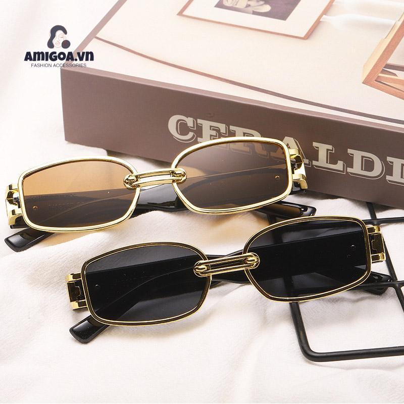 Kính Mát Gọng Vuông Nhỏ Thời Trang