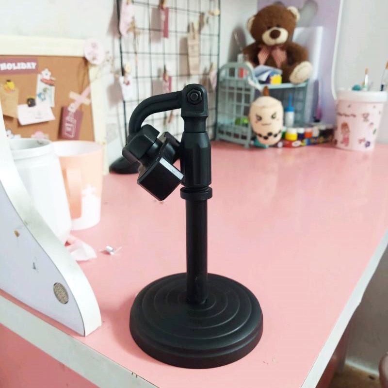 Giá đỡ điện thoại live stream để bàn - Kẹp điện thoại quay tiktok, video
