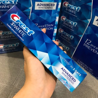 [CREST 3D] Kem đáng răng Crest 3D White dòng Advance Whitening