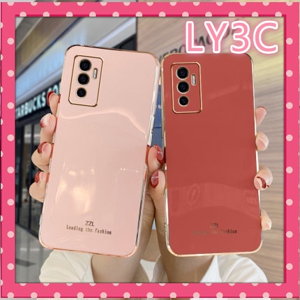 Ốp Điện Thoại Silicone Mềm Mạ Điện LY3C Cho Vivo V23E 5g / V23 5g / V20 / V21 / V15 / V11i / V20 PRO