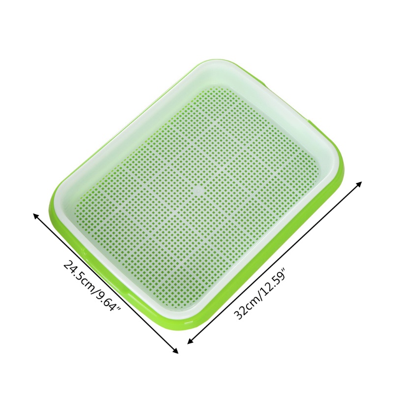 Aoto Khay Gieo Hạt Trồng Cây Thủy Canh 2 Tầng Không Cần Đất