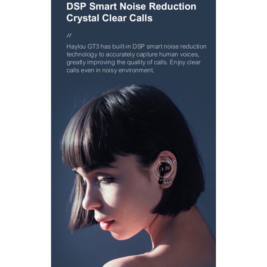 Tai Nghe True Wireless HAYLOU GT3 - Hàng Chính Hãng | BigBuy360 - bigbuy360.vn