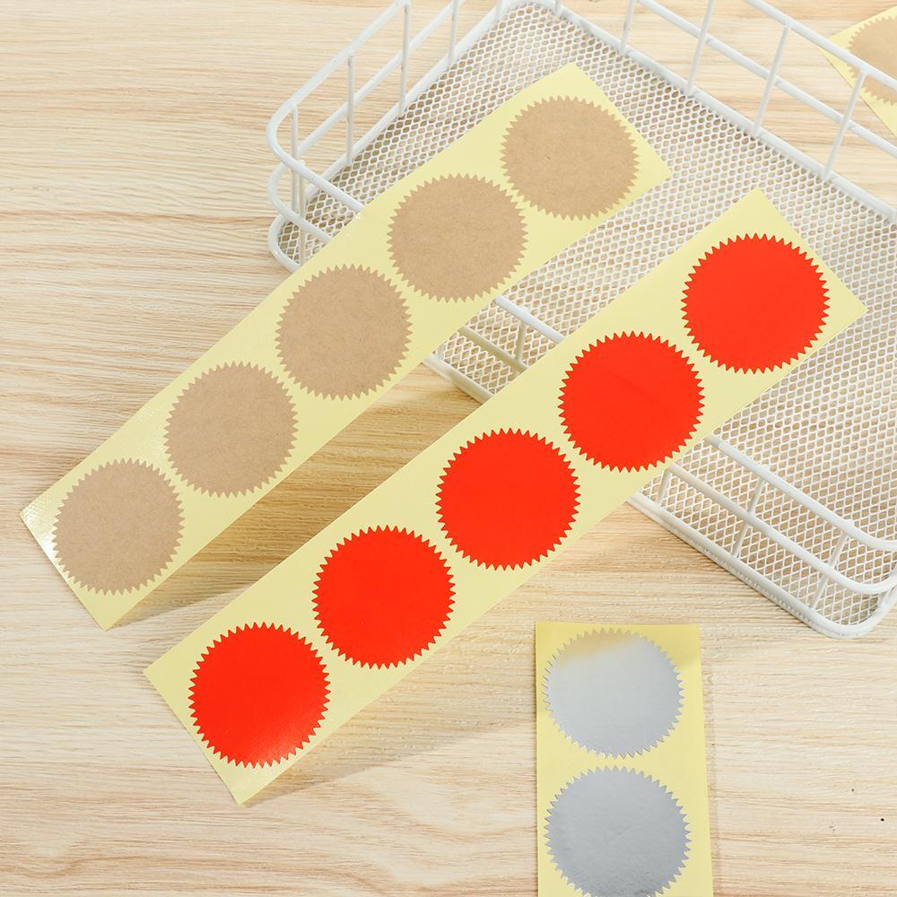 FAY Bộ 100 Nhãn Dán Tiện Dụng|Bánh Răng Tròn Bằng Nhựa PVC Chất Lượng Cao