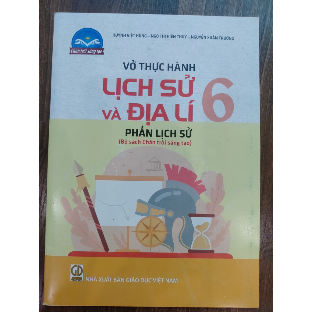 Sách - Combo 2 Vở thực hành Lịch sử và Địa lí 6 (Bộ sách Chân trời sáng tạo)