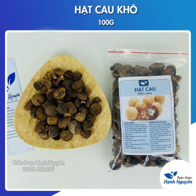 Hạt Cau Khô 100g