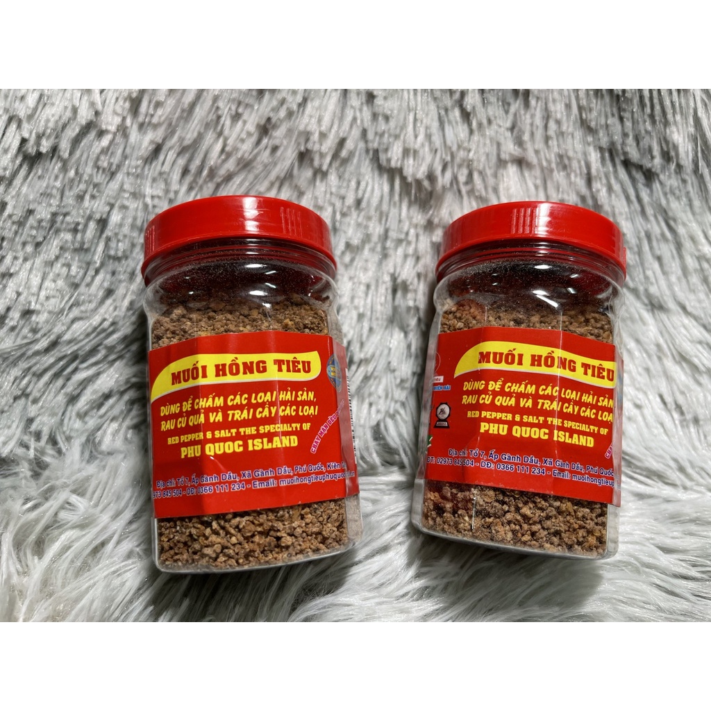 Muối Hồng Tiêu Phú Quốc hủ 120g