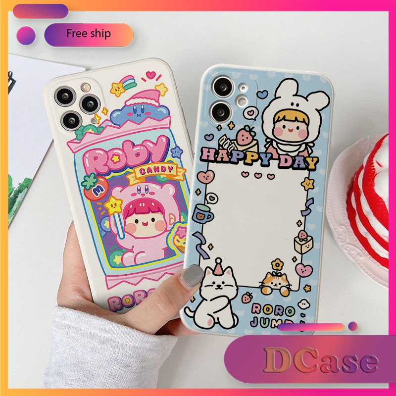 Ốp 12 ốp lưng iphone 5s/6/6plus/6s/6splus/7/7plus/8/8plus/x/xr/xs/11/12/pro/max/plus/promax Roby Candy Dcase D69