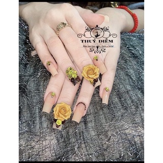 hoa bột ôm móng tay chân Nn