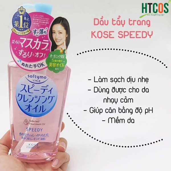 Dầu tẩy trang Kose Softymo Cleansing Oil Deep 230ml