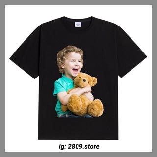 [hàng gia công] ÁO THUN ADLV - BÉ ÔM GẤU