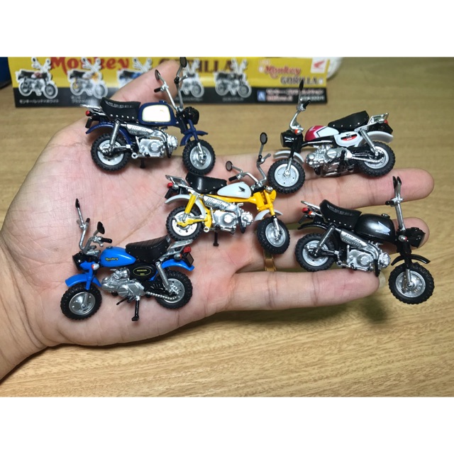 Mô hình xe Honda Monkey tỉ lệ 1/24