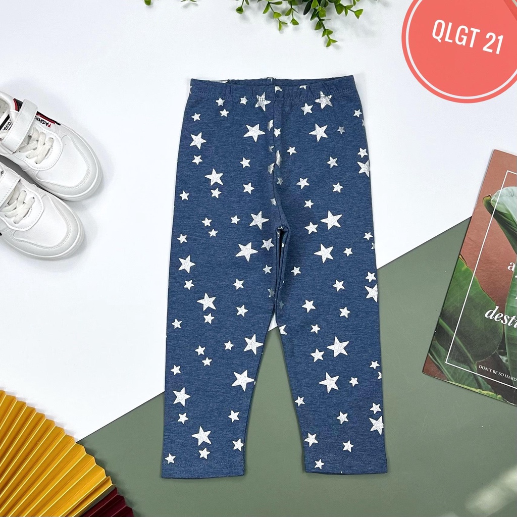 Quần legging dài LITIBABY cho mùa thu đông, size 1, 2, 3, 4, 5, 6, 7, 8 tuổi