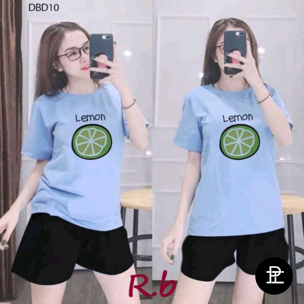 Áo Thun Tay Lỡ, Thun Unisex Lemon ATIN95 - Áo Phông nam nữ Unisex mềm, mịn, xịn, sang, cực mát và dày dặn | BigBuy360 - bigbuy360.vn