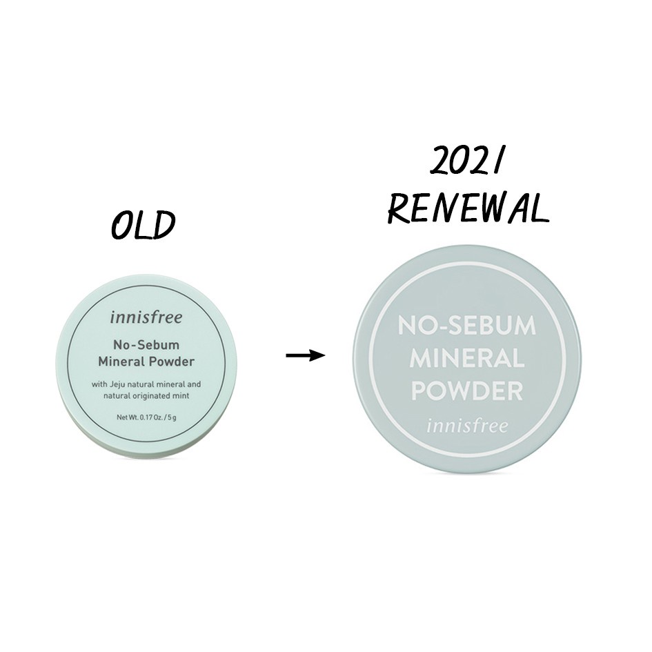 Phấn Phủ Bột Innisfree No-sebum Mineral Powder