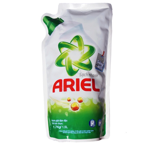 Nước giặt Ariel túi 1,4lít